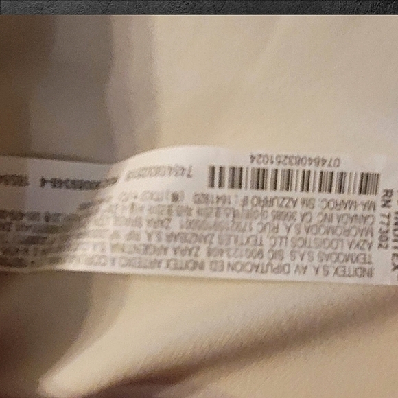 ZARA , IVORY, WRAP AROUND SLEEVELESS, BUCKLE TOP, SIZE SMALL NWOT - Picture 5 of 9